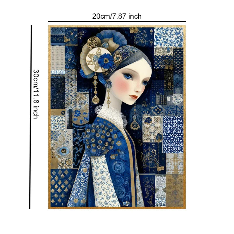 Golden Age Unframed Canvas Print Wall Art Poster Home Decoration for Bedroom Living Room & Great Gift
