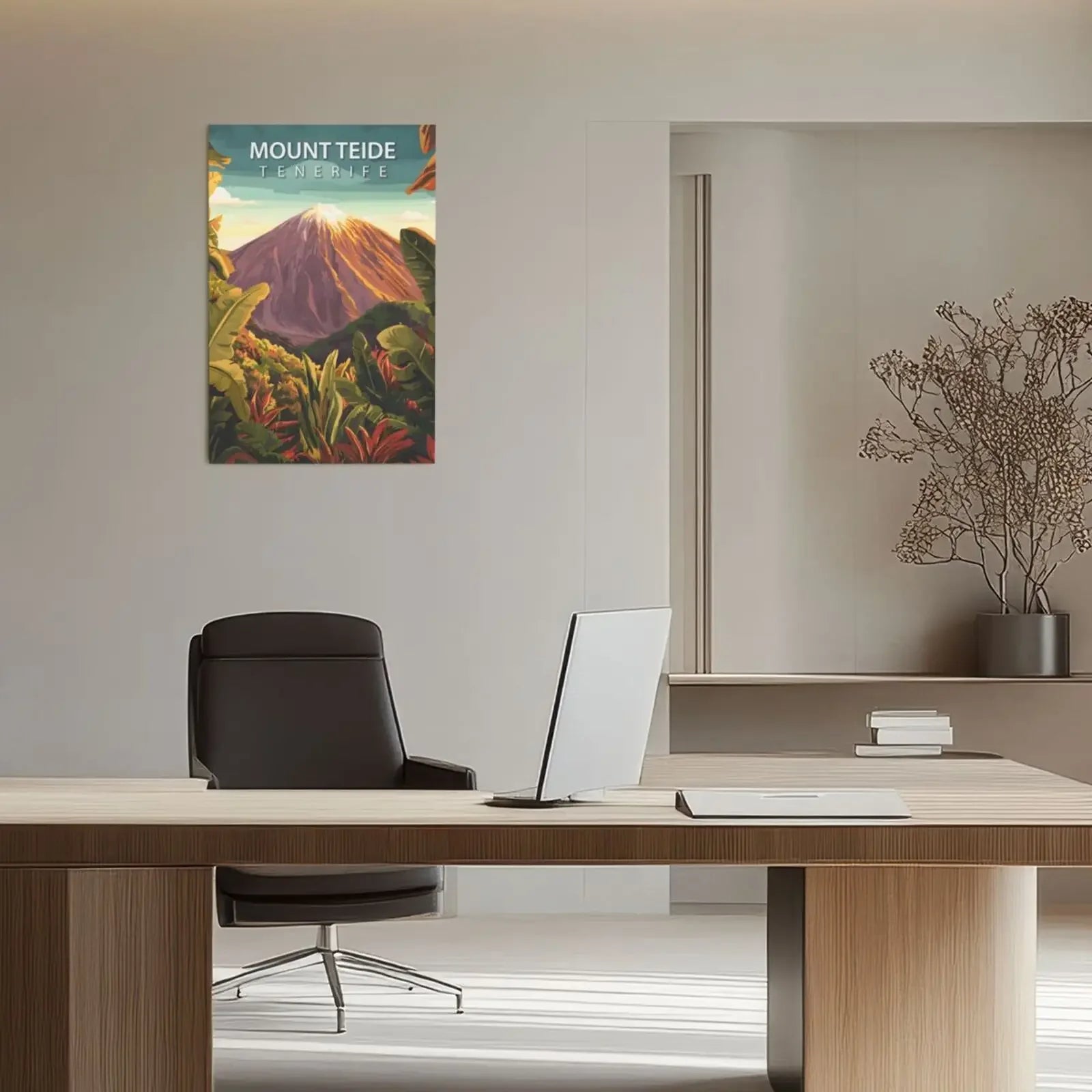 Retro Beautiful Places Unframed Art Canvas Print Wall Poster For Living Room Bedroom Home Decor Ideal Gifts
