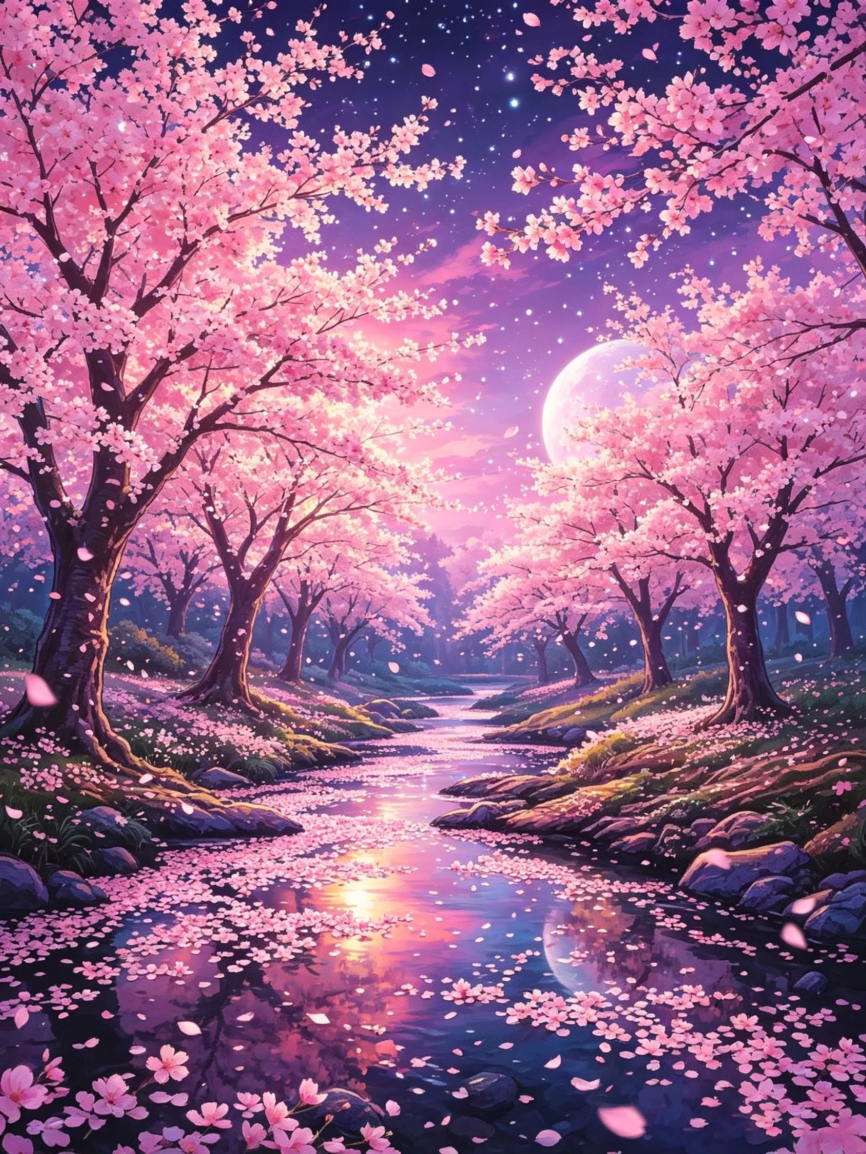 Aurora Landscape Art Poster Unframed Canvas Print Wall Decor For Living Room Bedroom Home Decoration