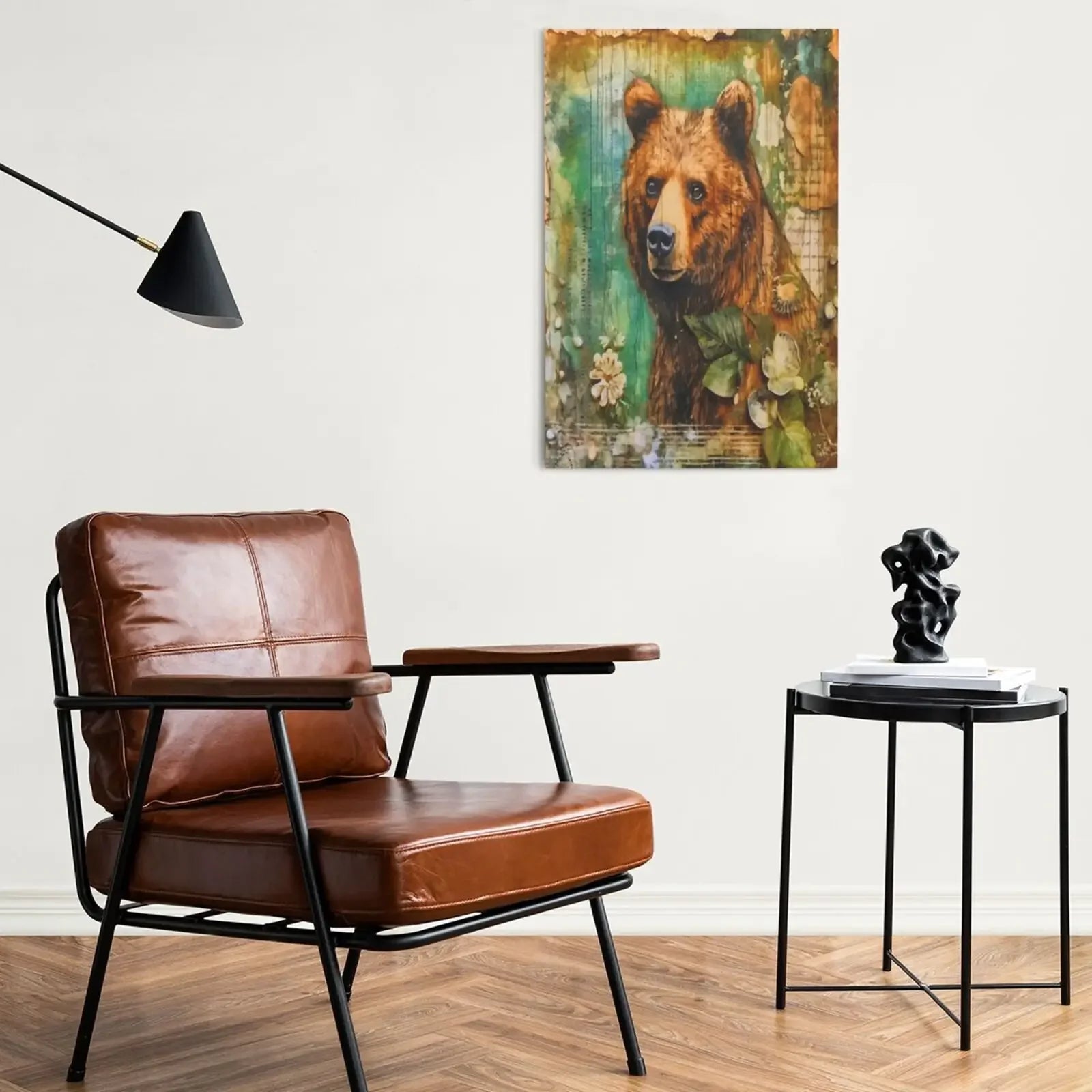 Forest Animals Art Unframed Canvas Print Wall Poster Stylish Home Decoration for Living Room Bedroom & Fine Gift