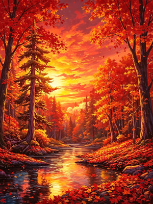 Aurora Landscape Art Poster Unframed Canvas Print Wall Decor For Living Room Bedroom Home Decoration