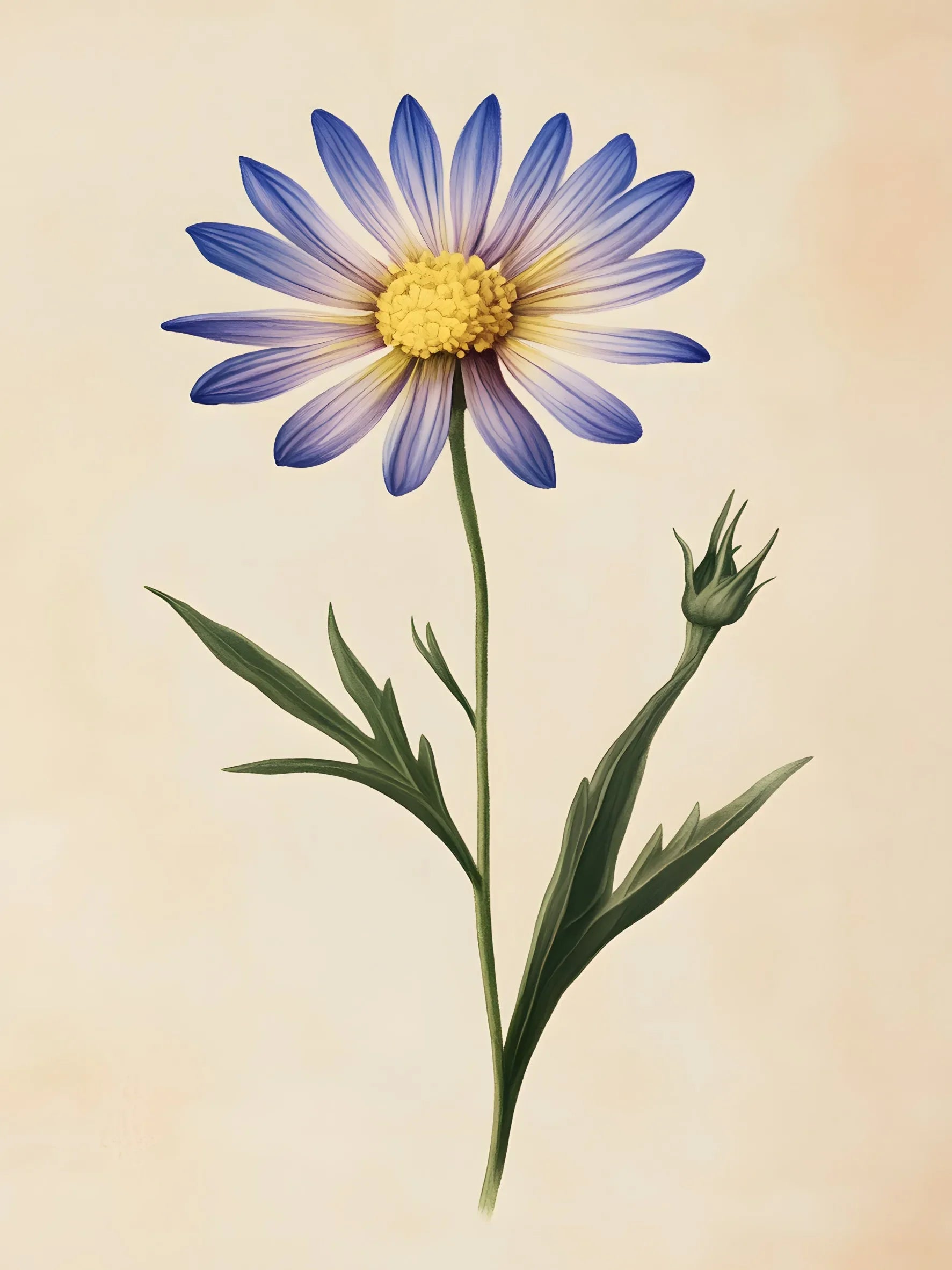 Wildflower Unframed Canvas Print Poster Artwork Modern Wall Art for Living Room Bedroom Home Wall Decor & Perfect Gift Idea