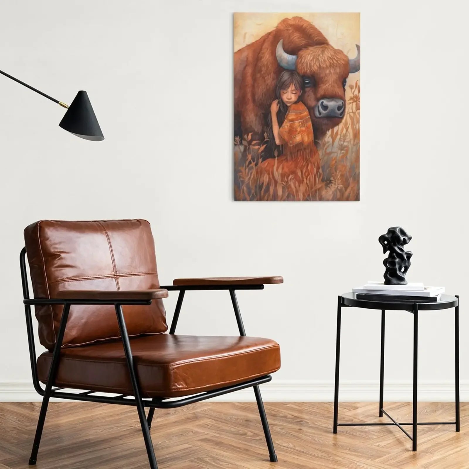 Unframed Canvas Poster Wall Decor Animal Lovers - Art Print For Living Room Bedroom Home Gifts