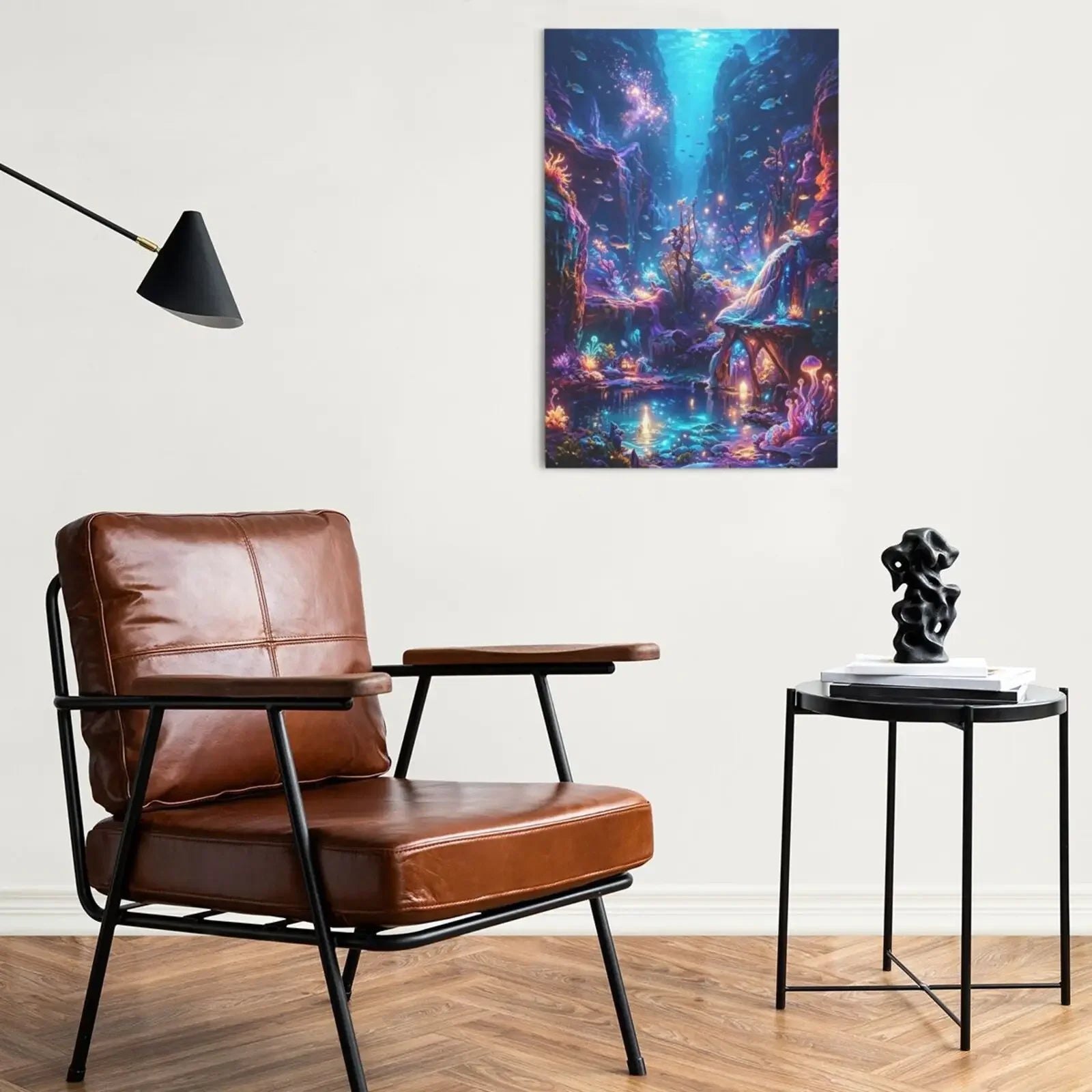Unframed Wall Art Canvas Poster Dreamy Landscape Print For Living Room Bedroom Home Decor Perfect Gift