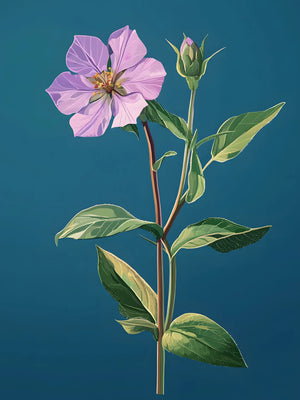 Wildflower Unframed Canvas Print Poster Artwork Modern Wall Art for Living Room Bedroom Home Wall Decor & Perfect Gift Idea