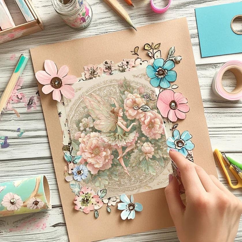 Scrapbook Paper Pack (36 Sheets, 6"x6"): Vintage Patterns for Scrapbooking, Origami, Junk Journal & Card Making .