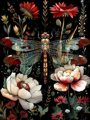 Unframed Wall Decor Art Canvas Print Botanical Bugs Poster For Living Room Bedroom Home Decoration