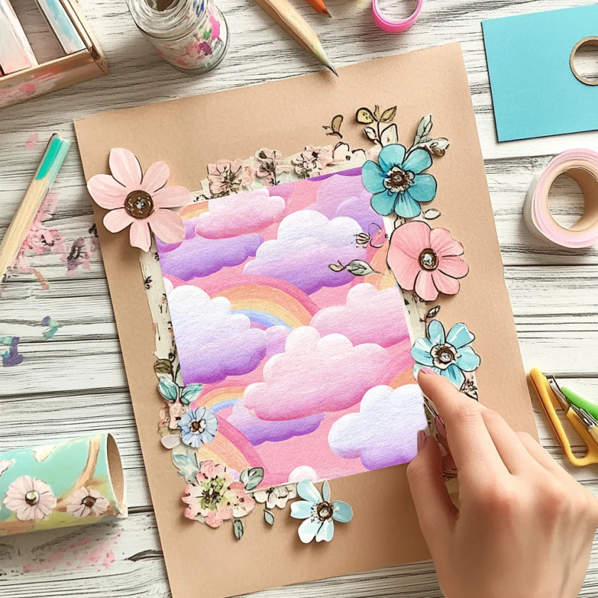 6"x6" Scrapbook Paper Set (36 Sheets): Craft Patterns for Scrapbooking, Origami, Planner & Card DIY .