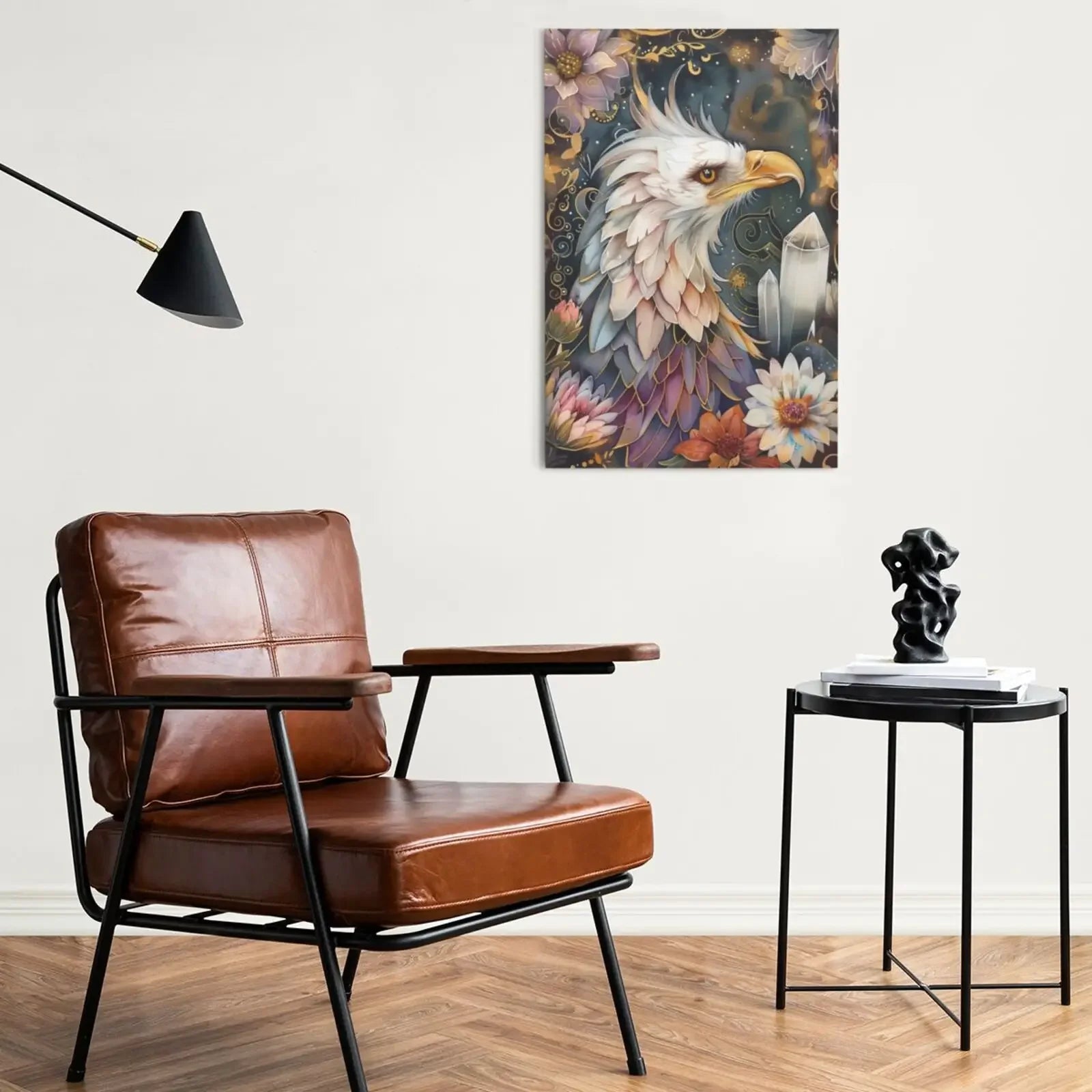 Crystal Animals Unframed Canvas Art Print Wall Poster For Living Room Bedroom Home Decor Nice Gifts