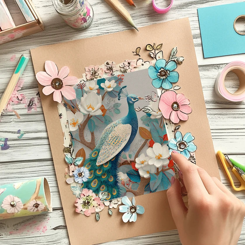 6"x6" Scrapbook Paper Set (36 Sheets): Craft Patterns for Scrapbooking, Origami, Planner & Card DIY .