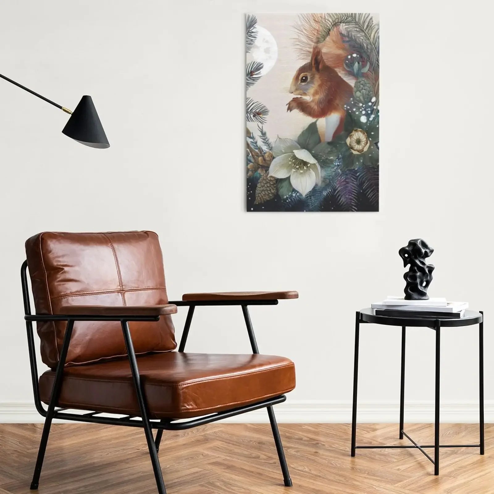 Unframed Canvas Wall Poster Dark of Winter Art Print For Home Living Room Bedroom Decor Great Gift