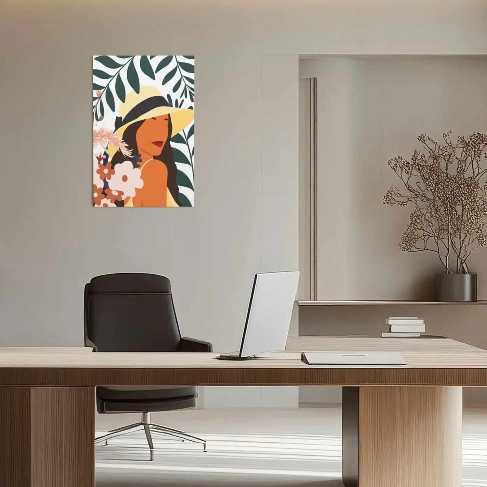 Unframed Canvas Wall Art Print Poster Art Girl For Home Living Room Bedroom Decor Nice Gifts