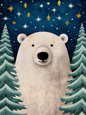 Funny Christmas Chic Art Unframed Canvas Print Poster Wall Picture for Living Room Bedroom Home Decor & Lovely Present