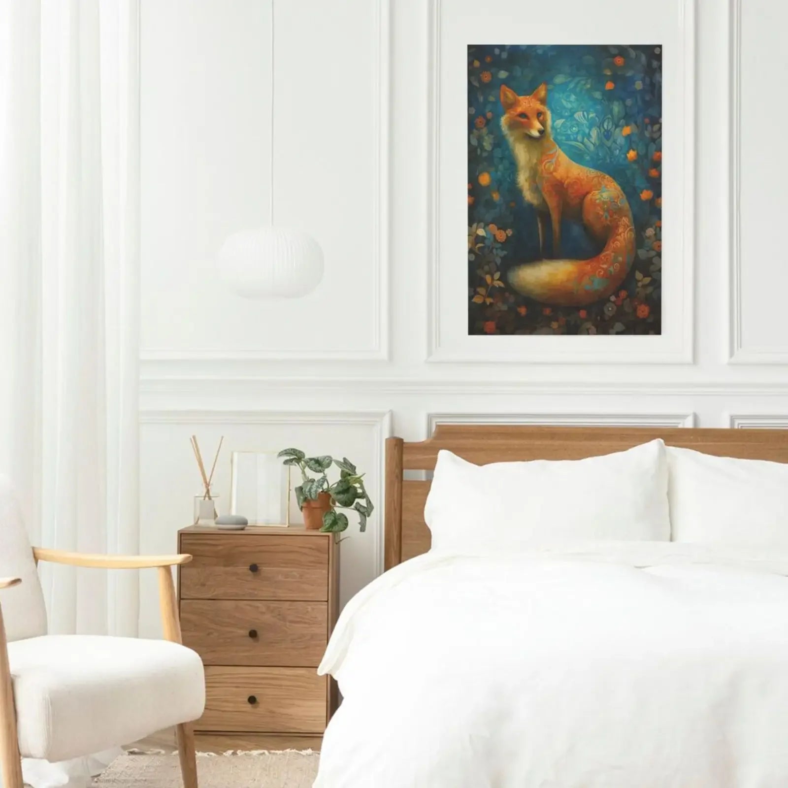Holy Forest Unframed Canvas Wall Art Poster Home Decor for Living Room Bedroom & Thoughtful Gift Idea