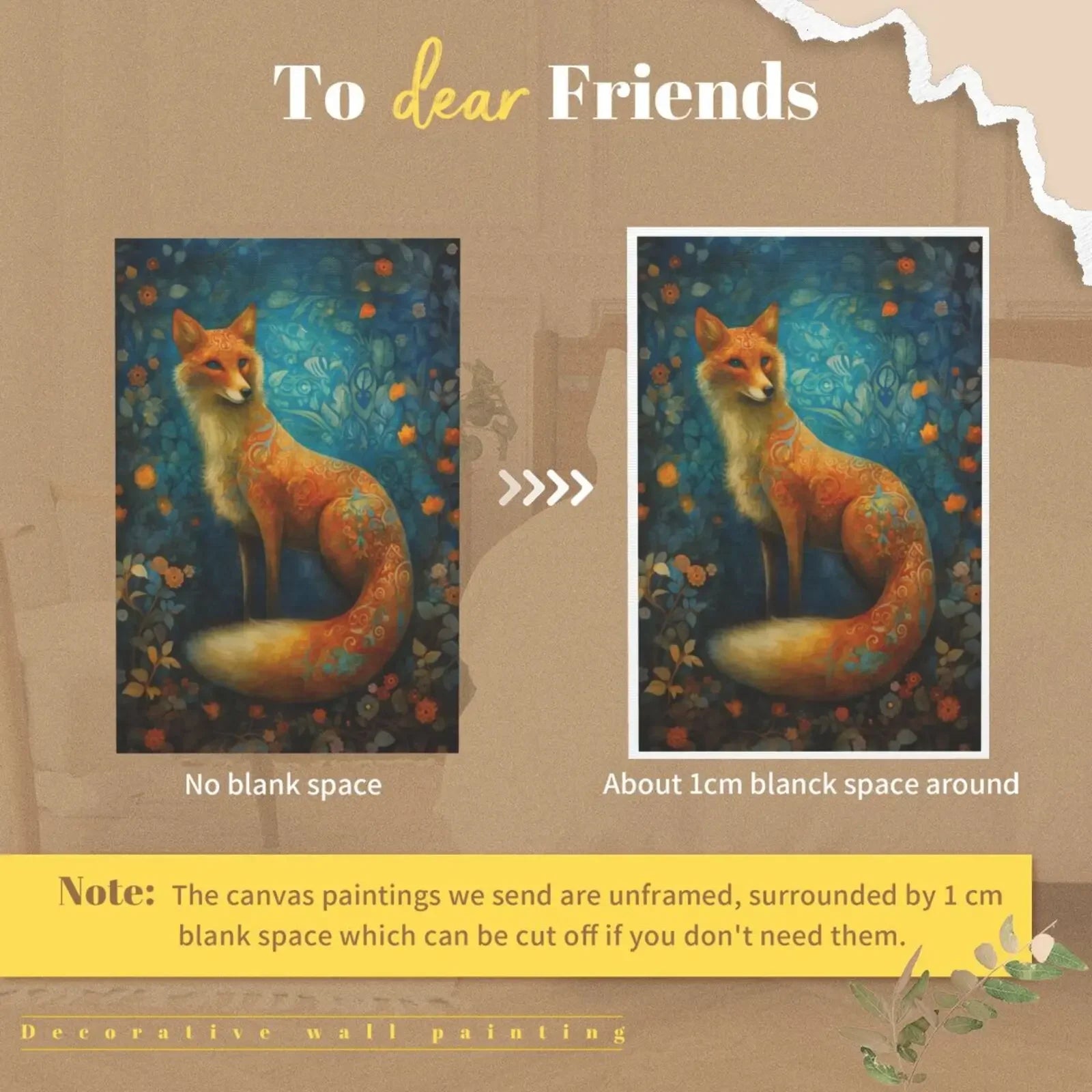 Holy Forest Unframed Canvas Wall Art Poster Home Decor for Living Room Bedroom & Thoughtful Gift Idea