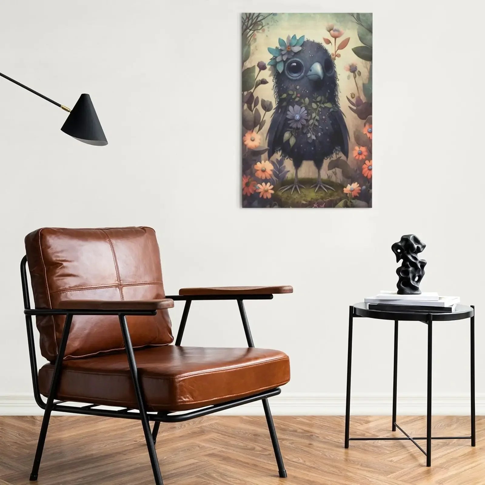 Unframed Canvas Print Wall Poster Cute Forest Animals Art For Living Room Bedroom Home Decor Lovely Gifts