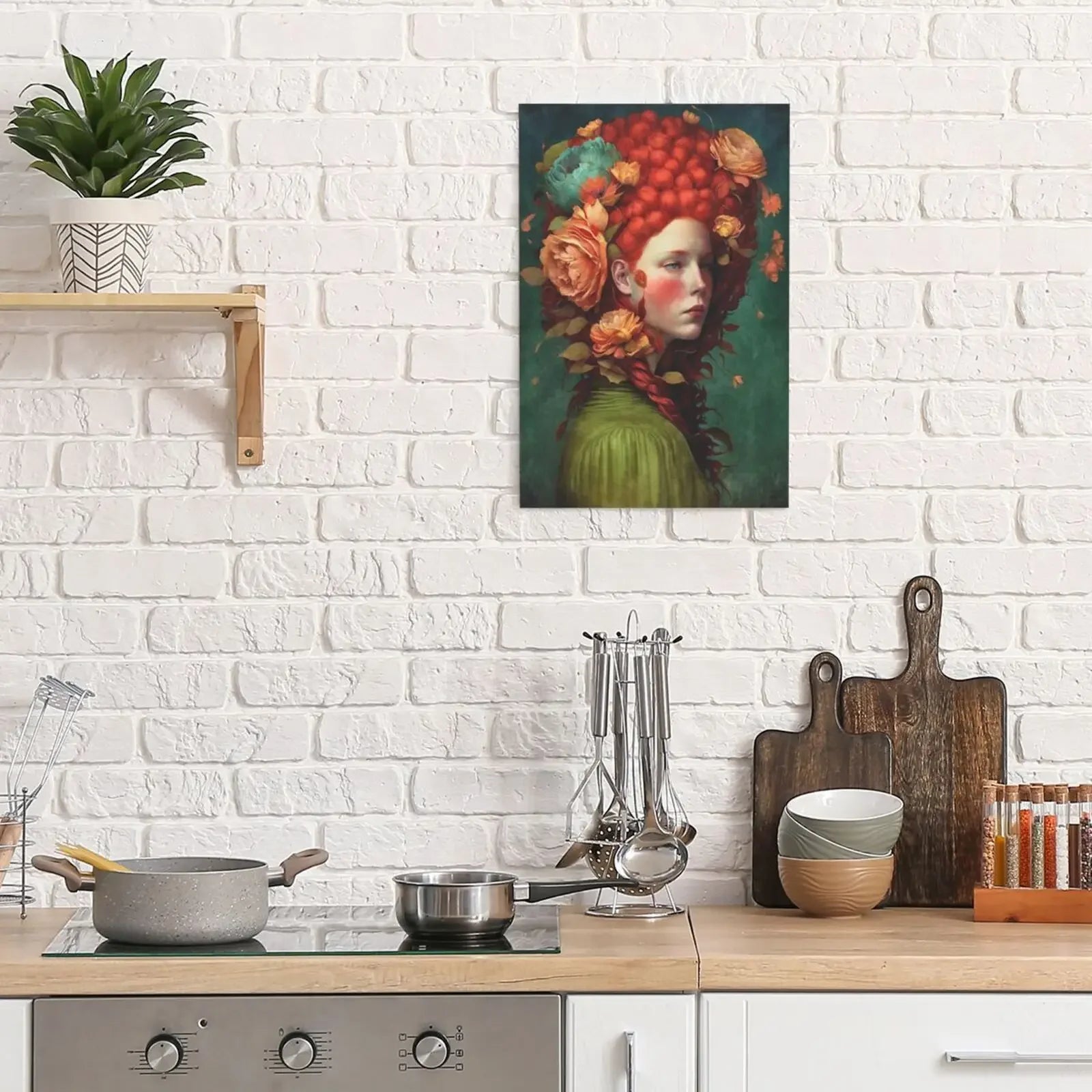Unframed Canvas World Women Canvas Print Poster Wall Art Poster for Living Room Bedroom Home Decor Gifts