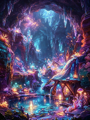 Unframed Wall Art Canvas Poster Dreamy Landscape Print For Living Room Bedroom Home Decor Perfect Gift
