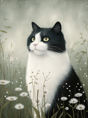 Unframed Canvas Cats Art Wall Poster Print For Living Room Bedroom Home Decoration Gifts