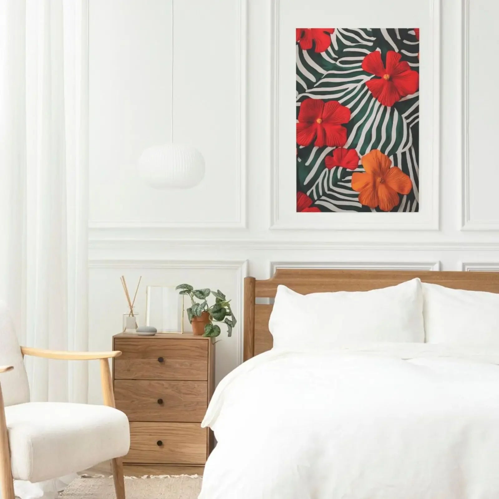 Maximalist Unframed Canvas Print Poster Wall Art for Living Room Bedroom Home Decor & Ideal Present