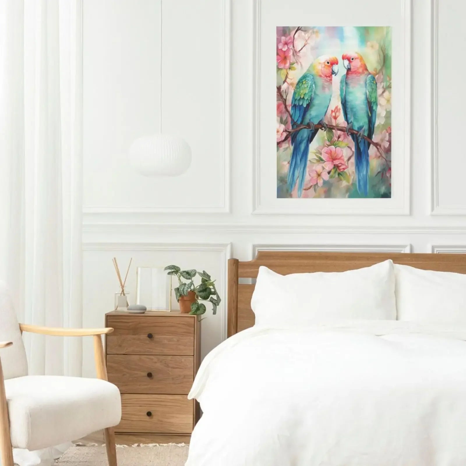 Wall Decor Unframed Canvas Print Fairytail Pastell Art Poster For Living Room Bedroom Home Decor Gifts