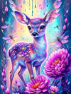 Living Room Bedroom Wall Decor Dreamy Animals Unframed Canvas Art Print Poster Home Decoration Gift
