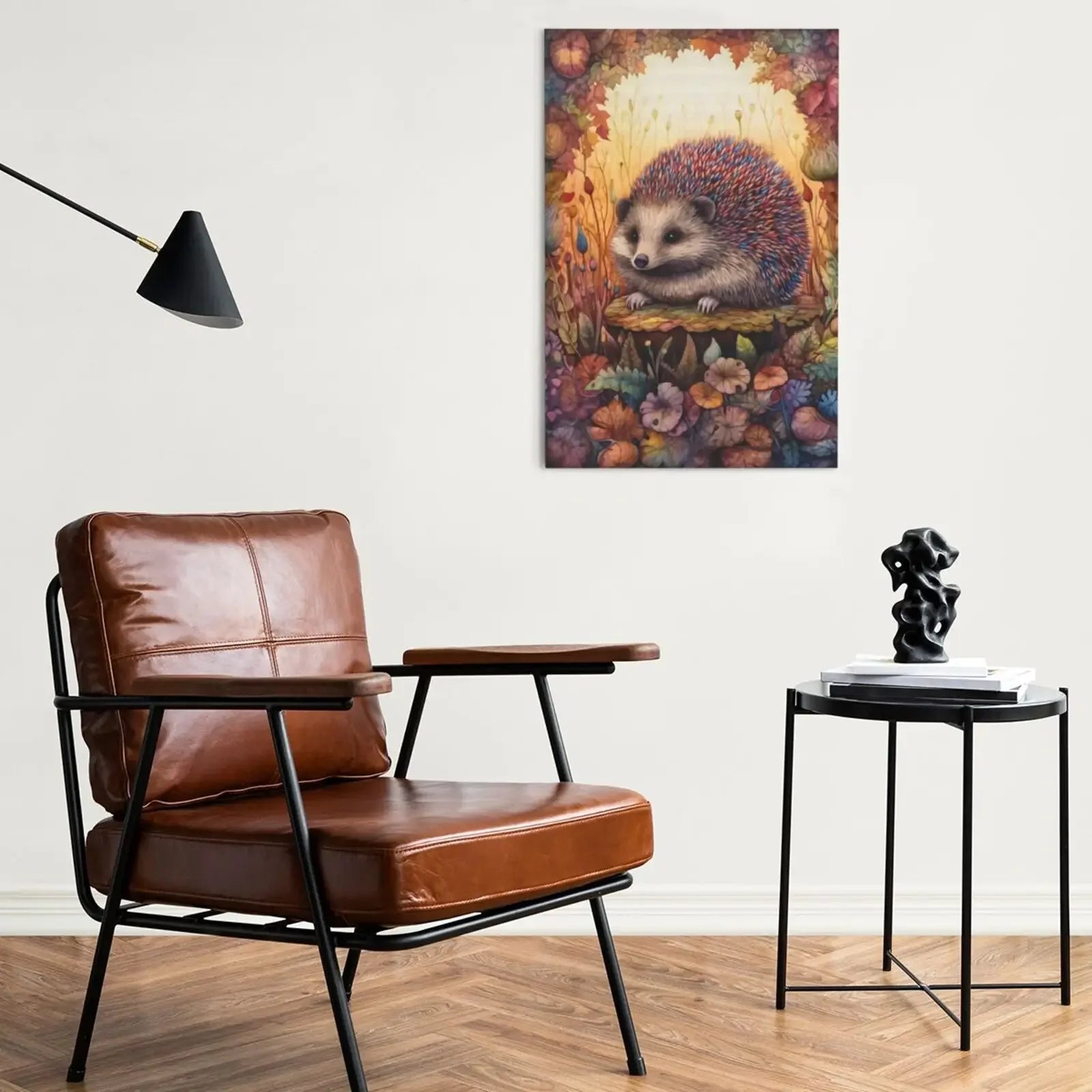 Unframed Canvas Print Wall Art Decor Retro Boho Forest Animal Poster For Living Room Bedroom Home Decoration
