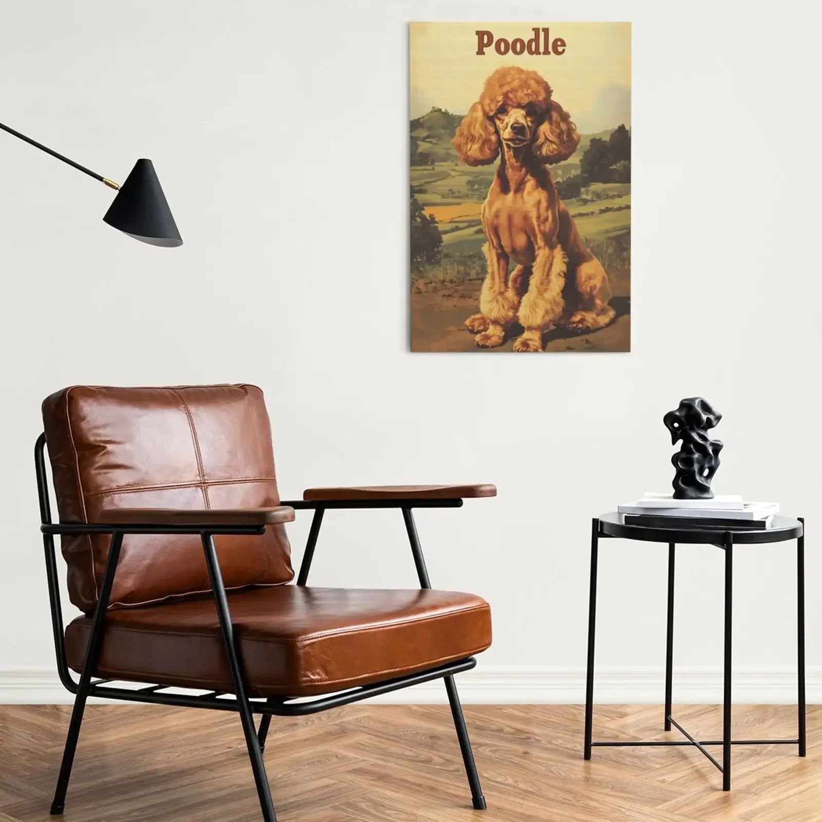 Types of Dogs Canvas Print Unframed Art Poster Fashion Wall Decor for Home Living Room Bedroom & Special Gift