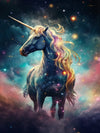 Unframed Canvas Wall Art Poster Print Fantasy Unicorns For Home Bedroom Living Room Decoration Gift Idea
