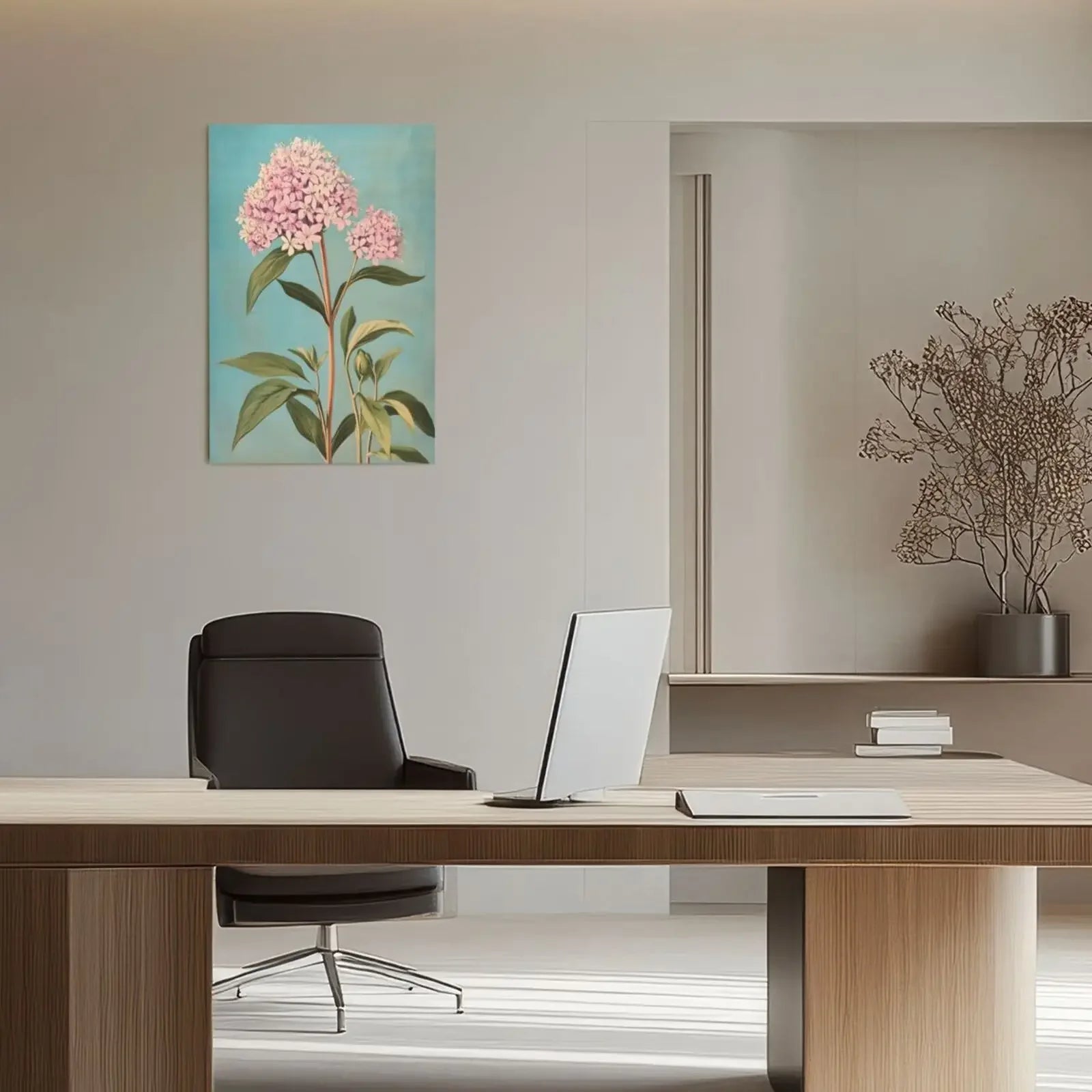Wildflower Unframed Canvas Print Poster Artwork Modern Wall Art for Living Room Bedroom Home Wall Decor & Perfect Gift Idea