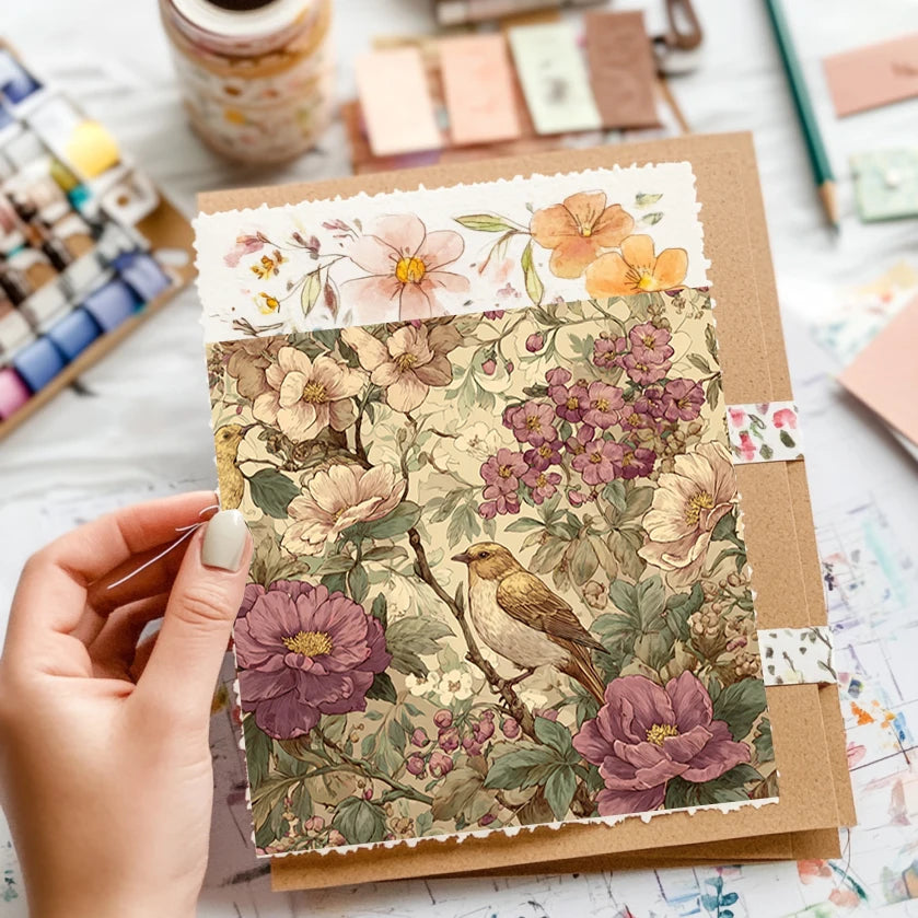Vintage Art Craft Scrapbook Paper Pack (36 Sheets, 6x6 Inches): For Junk Journal, Planner, Card Making & DIY Decor