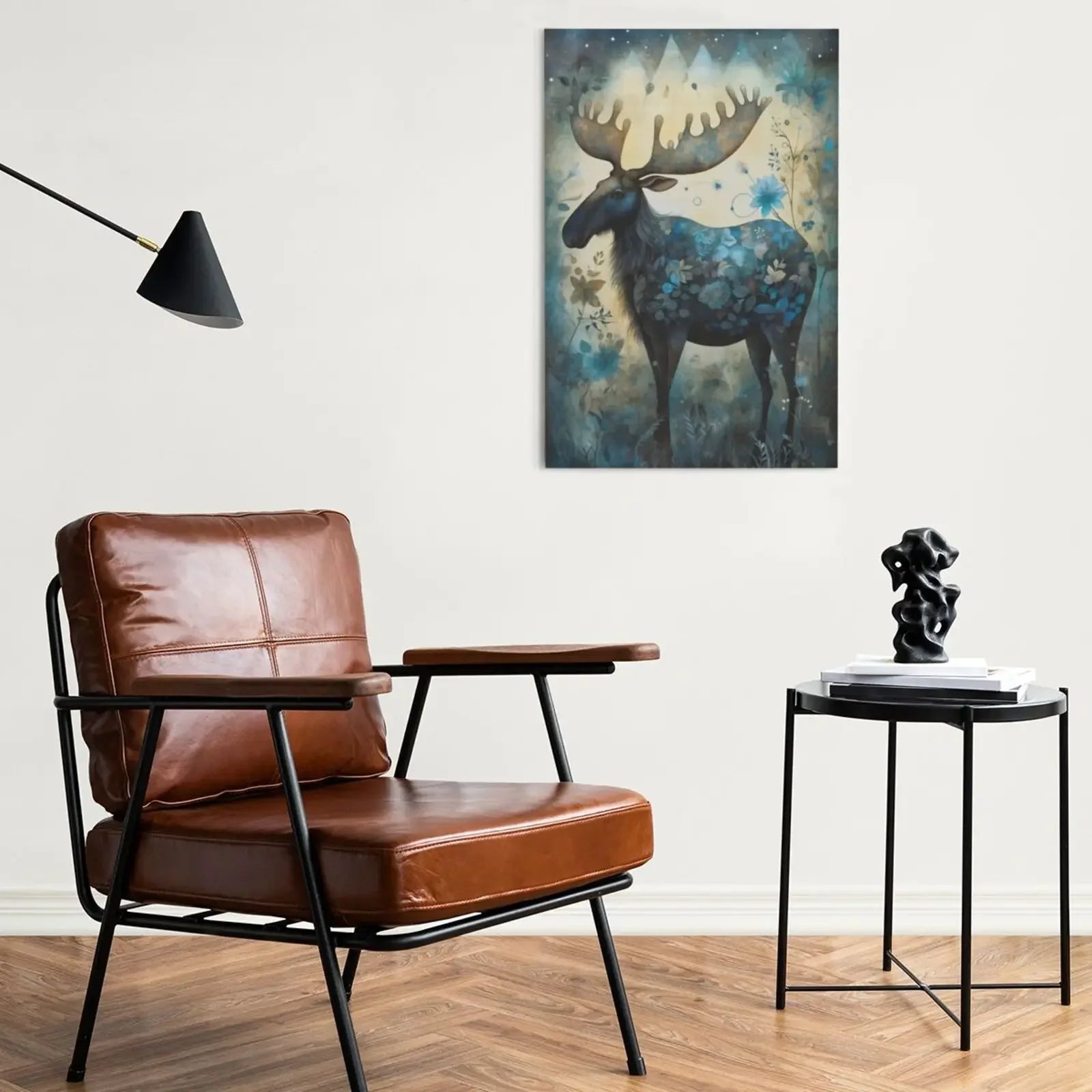 Forest Art Unframed Canvas Print Poster Wall Art for Bedroom Living Room Home Decor & Special Present