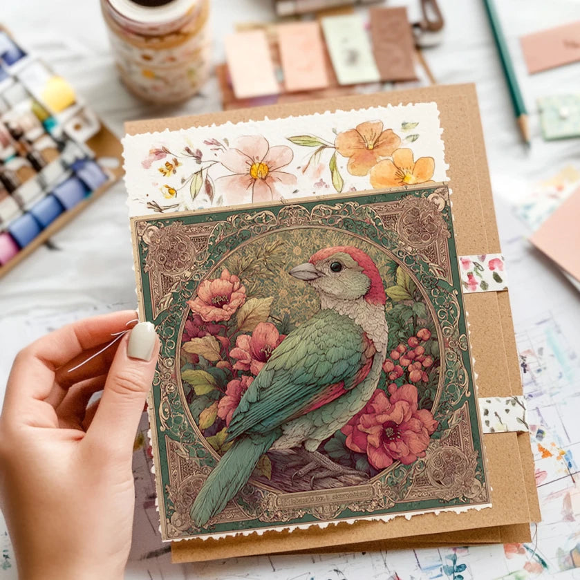 Scrapbook Paper Pack (36 Sheets, 6"x6"): Eye-Catching Vintage Prints for Scrapbooking, Origami & DIY Decor –Hot Craft Stationery