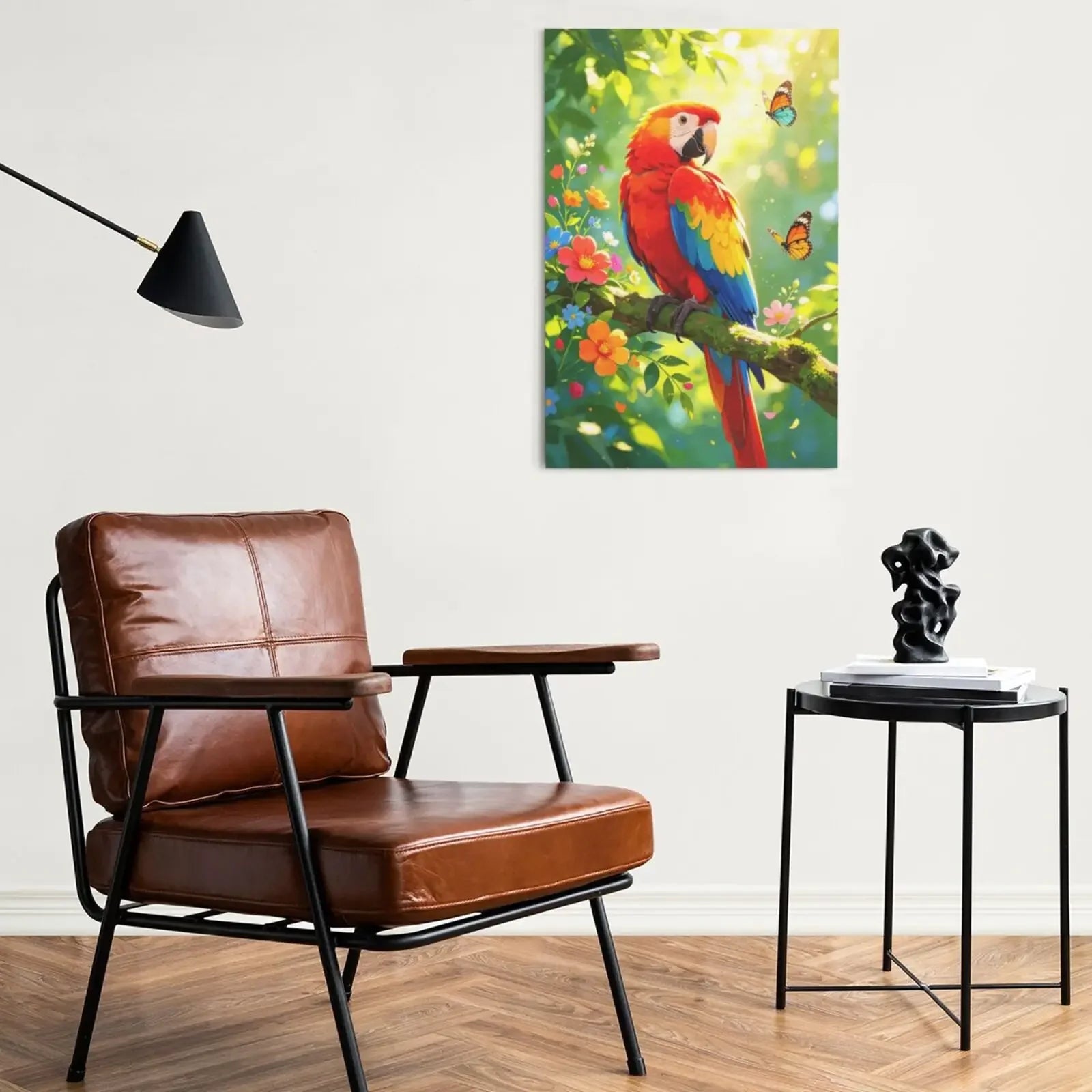 Unframed Poster Wall Art Canvas Print Colorful Animals For Home Living Room Bedroom Decoration Gift
