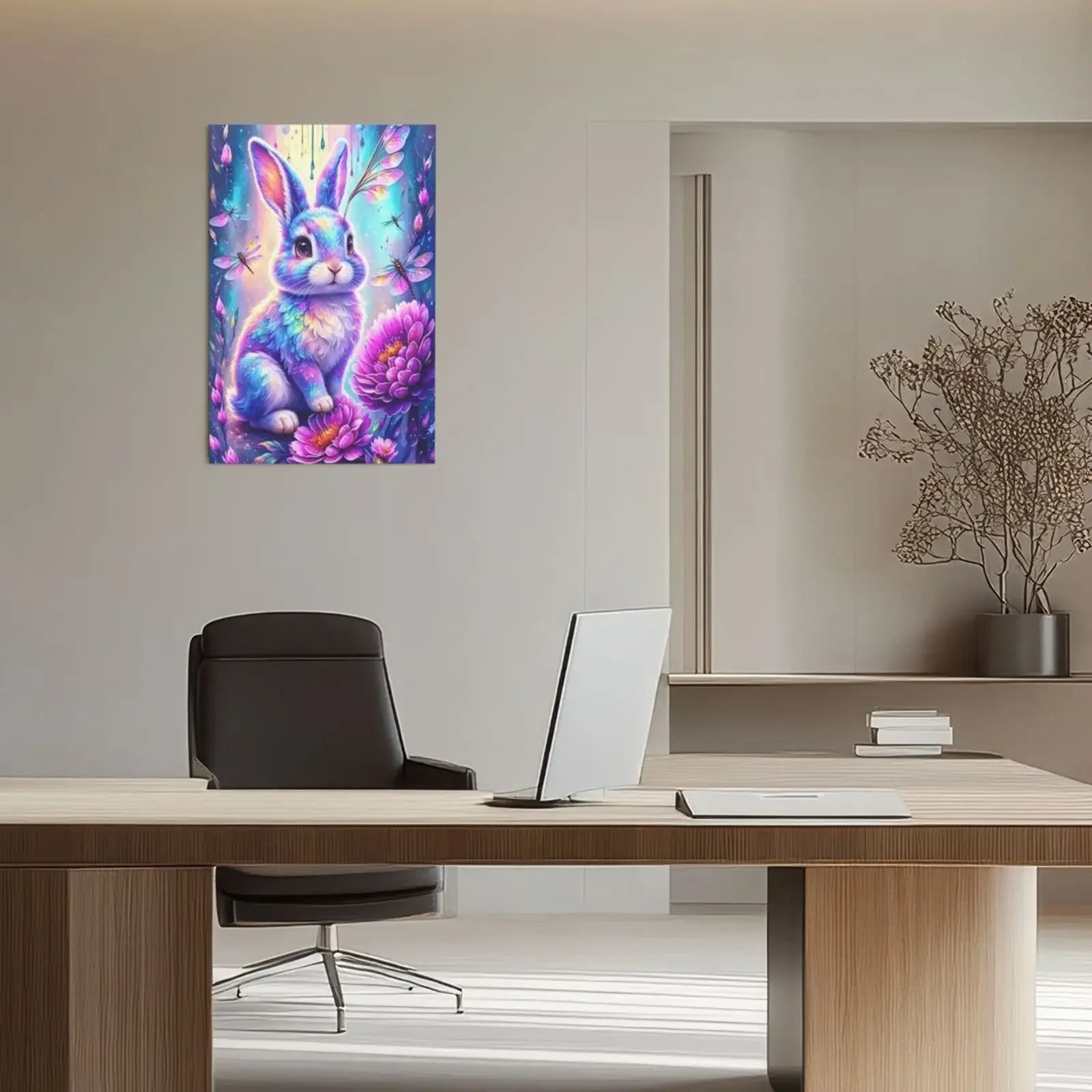 Living Room Bedroom Wall Decor Dreamy Animals Unframed Canvas Art Print Poster Home Decoration Gift