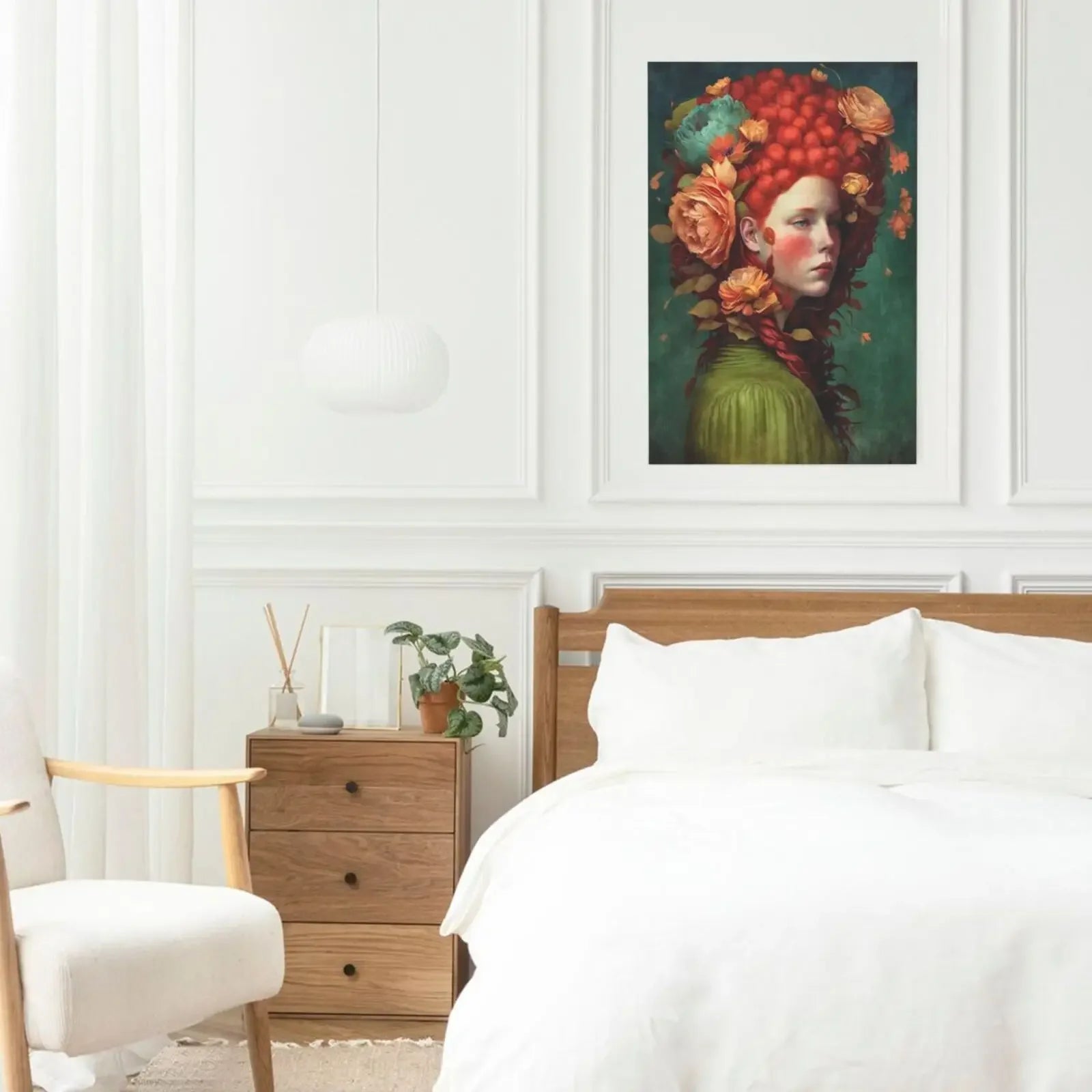 Unframed Canvas World Women Canvas Print Poster Wall Art Poster for Living Room Bedroom Home Decor Gifts