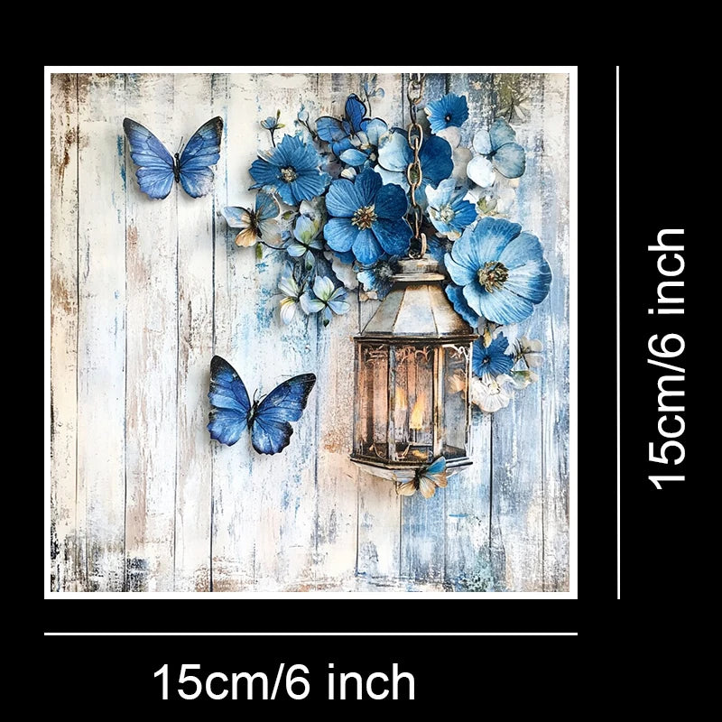 36 Sheets 6x6 Inches Scrapbook Paper Pack: Vintage Art Craft Pattern, Ideal for Junk Journal, Planner, Card Making & DIY Decor