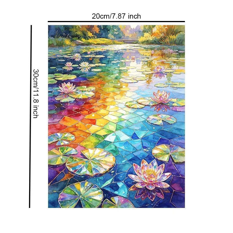 Gorgeous Watercolor Painting Unframed Canvas Art Poster Wall Decor for Living Room Bedroom Home & Perfect Gift Choice