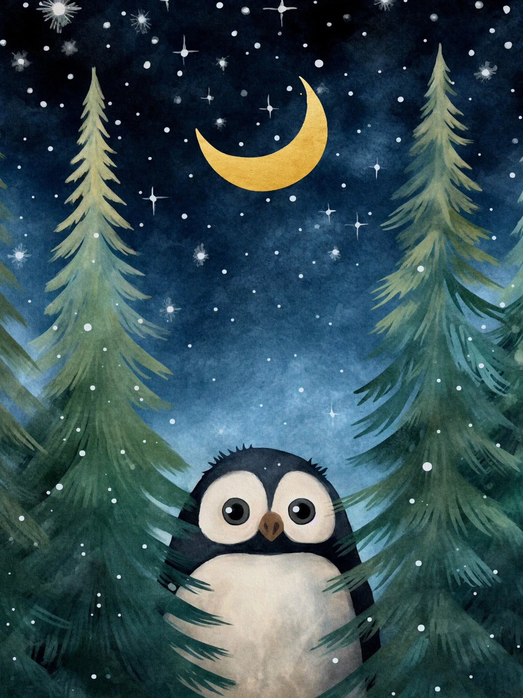 Funny Christmas Chic Art Unframed Canvas Print Poster Wall Picture for Living Room Bedroom Home Decor & Lovely Present