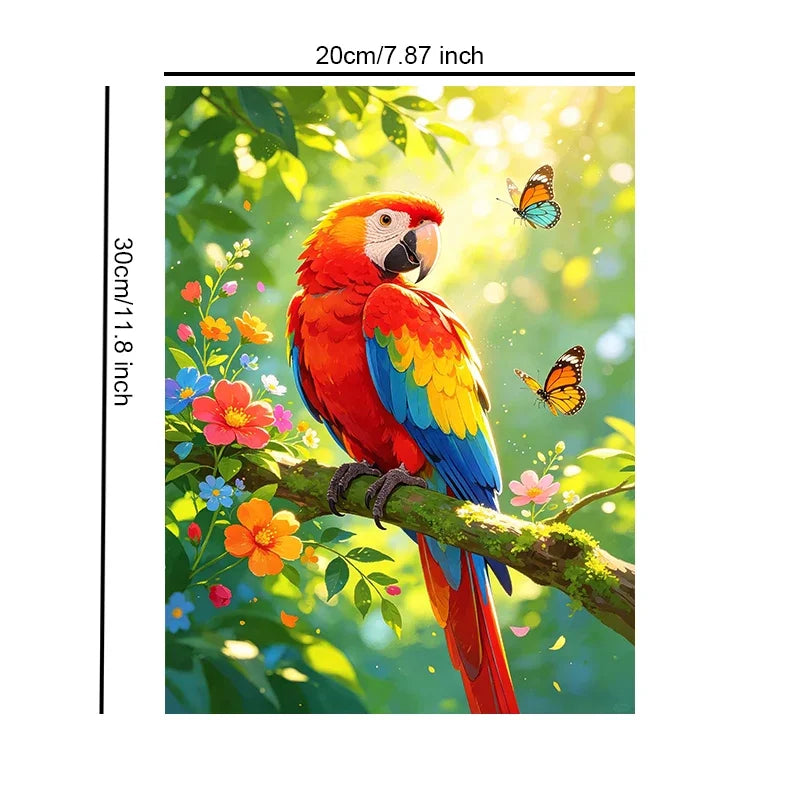Unframed Poster Wall Art Canvas Print Colorful Animals For Home Living Room Bedroom Decoration Gift