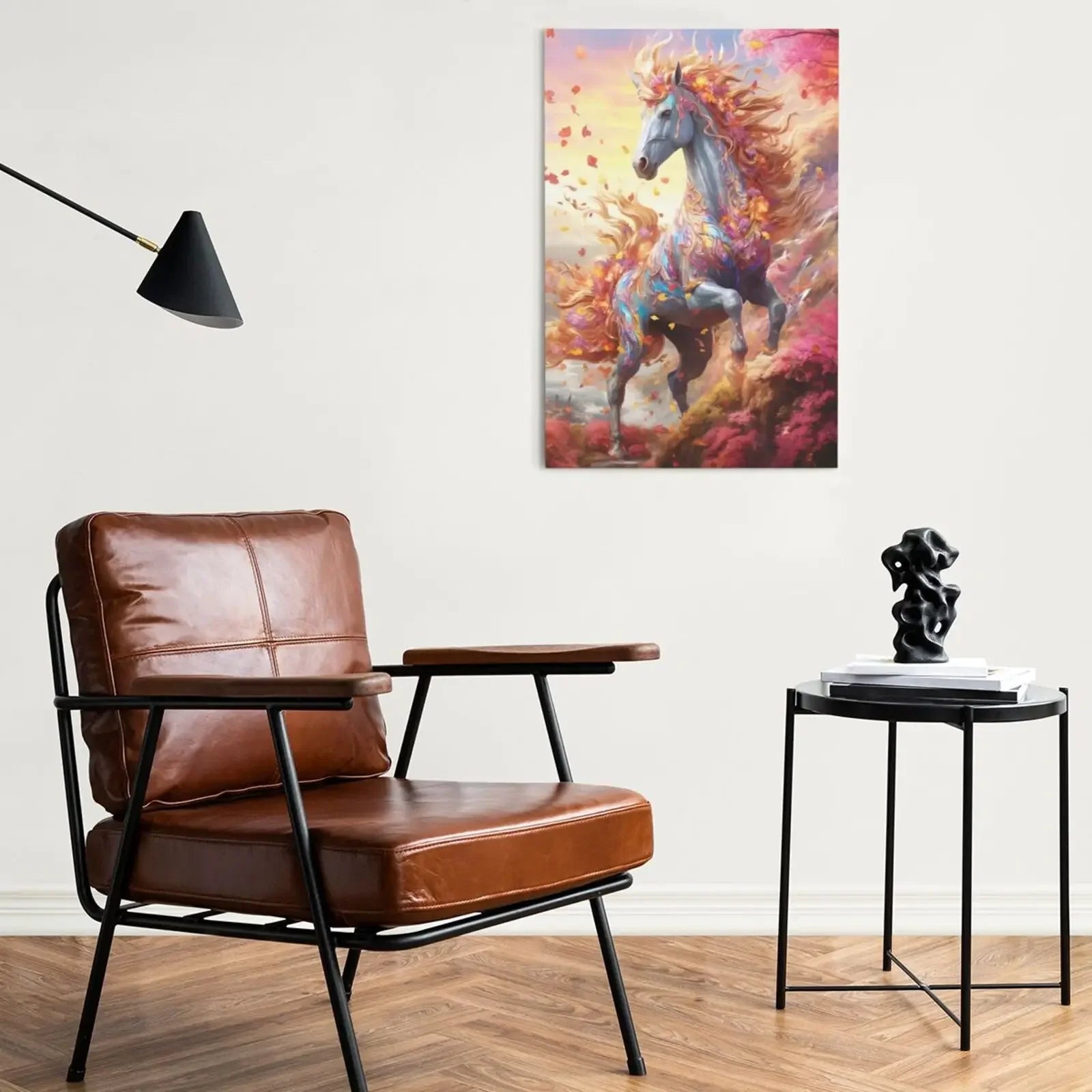 Unframed Canvas Wall Art Poster Print Fantasy Unicorns For Home Bedroom Living Room Decoration Gift Idea