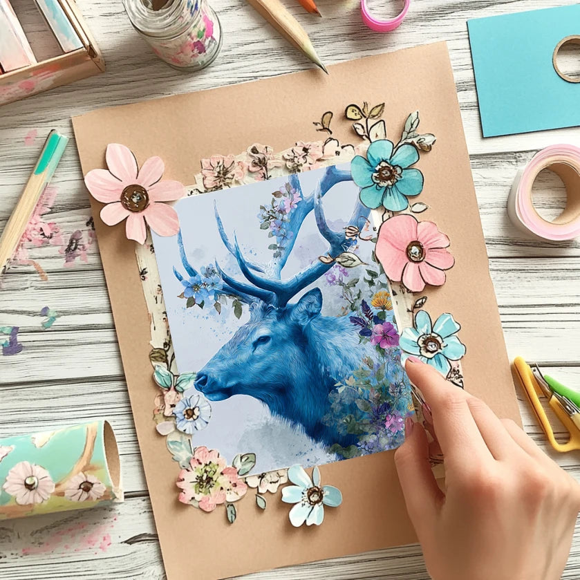 6"x6" Scrapbooking Paper (36 Sheets): Vintage Art Prints for Origami, Card Making, Journal & DIY Craft Needs
