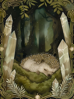 Home Living Room Bedroom Decor Unframed Canvas Forest Animals Wall Art Poster Print Ideal Gift Choice