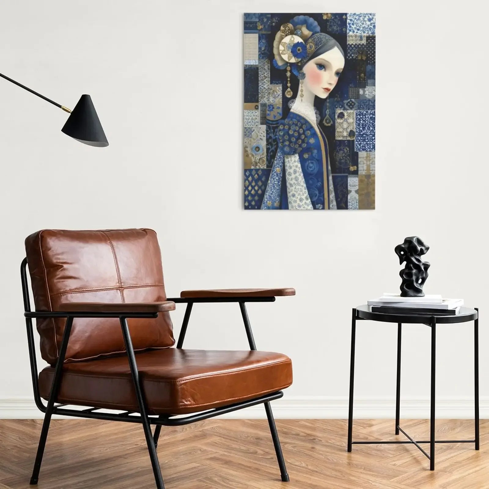 Golden Age Unframed Canvas Print Wall Art Poster Home Decoration for Bedroom Living Room & Great Gift