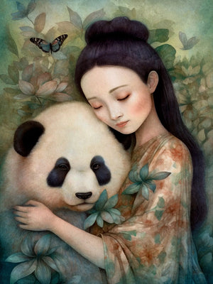 Unframed Canvas Poster Wall Decor Animal Lovers - Art Print For Living Room Bedroom Home Gifts