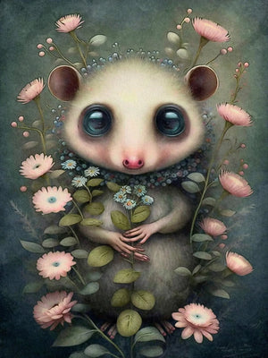 Unframed Canvas Print Wall Poster Cute Forest Animals Art For Living Room Bedroom Home Decor Lovely Gifts