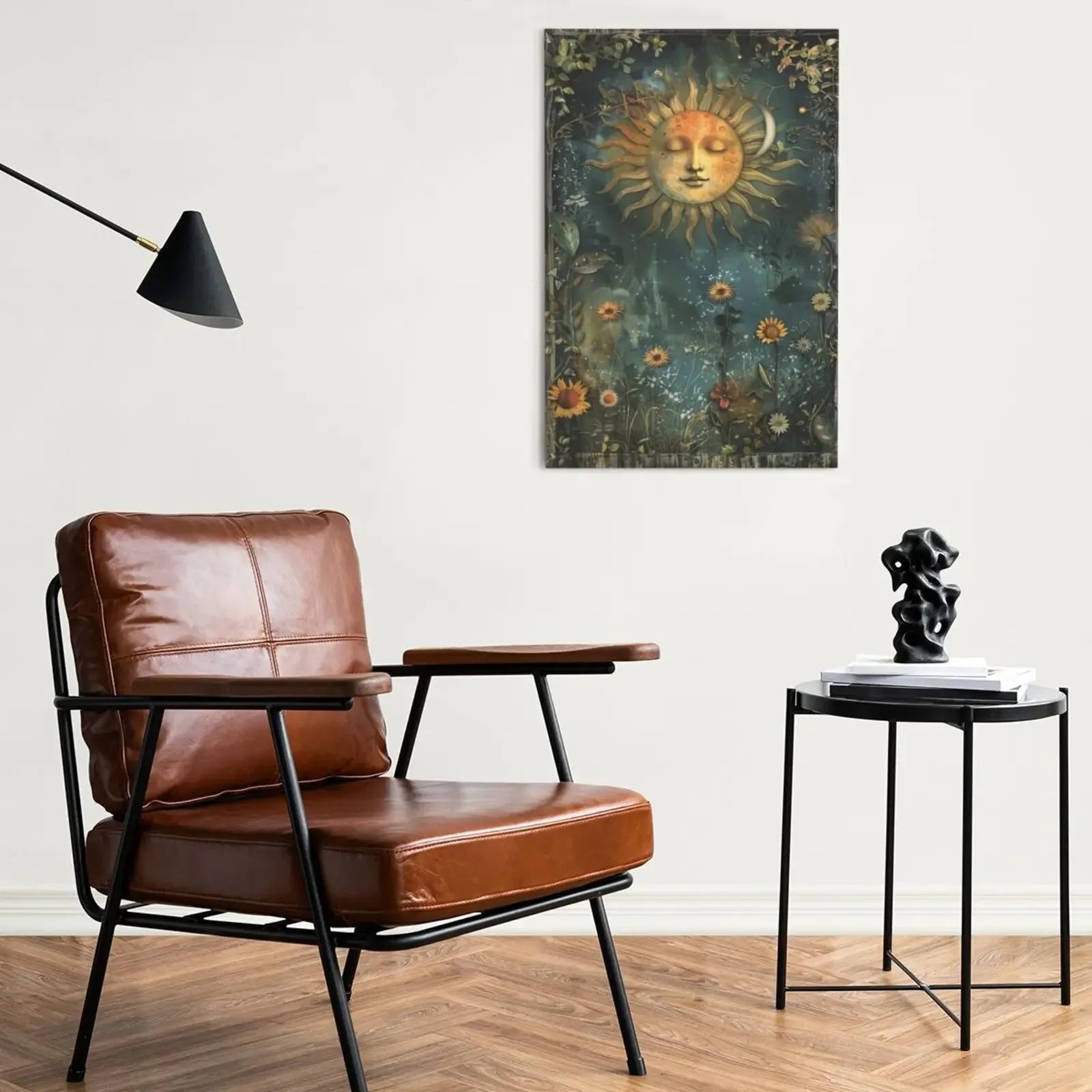Unframed Canvas Art Poster Retro Fairytale Woodland Wall Decor For Living Room Bedroom Home Decoration Gift